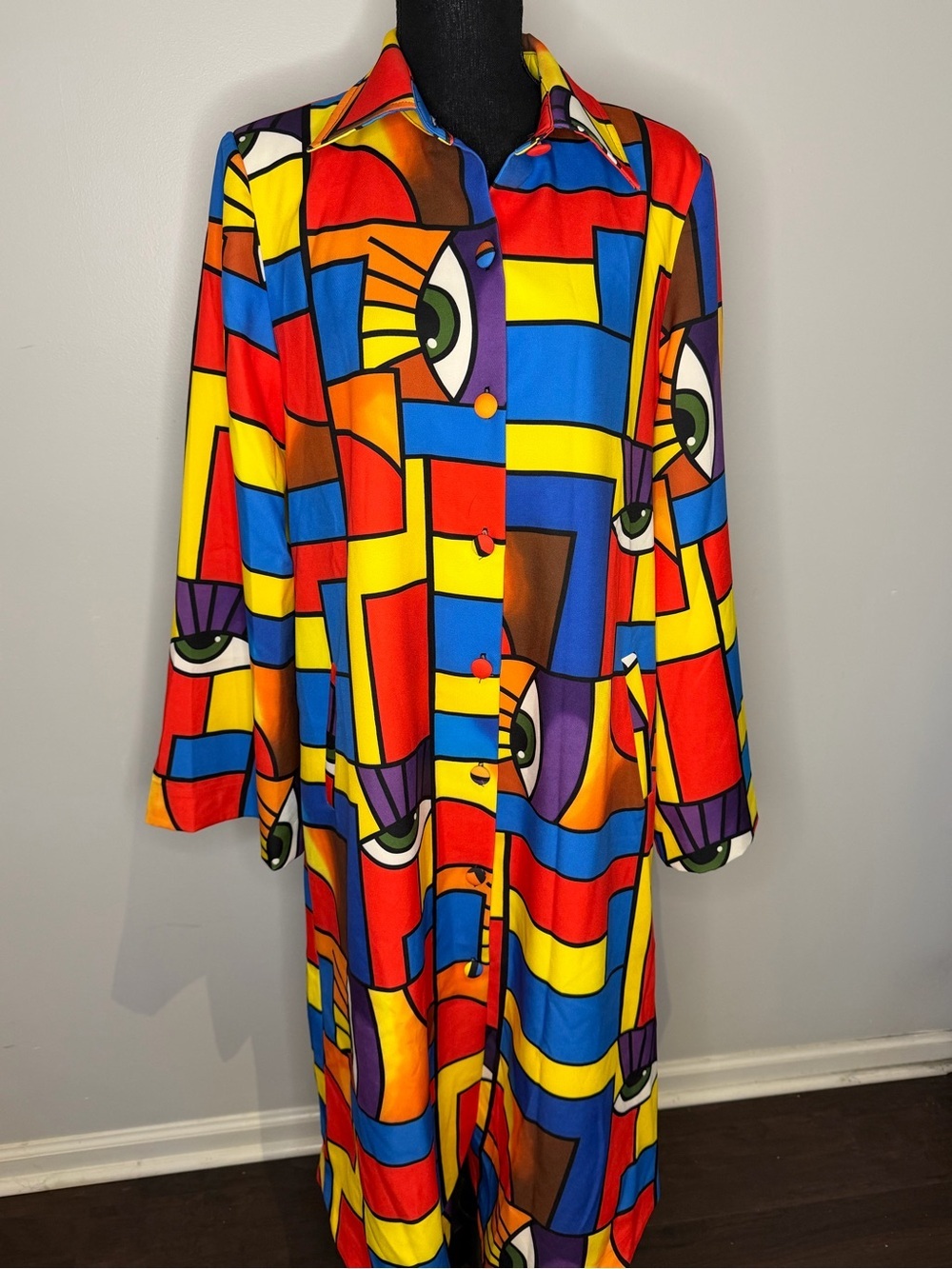 AKIRA All Eyes On Me Trench Coat - Size Medium